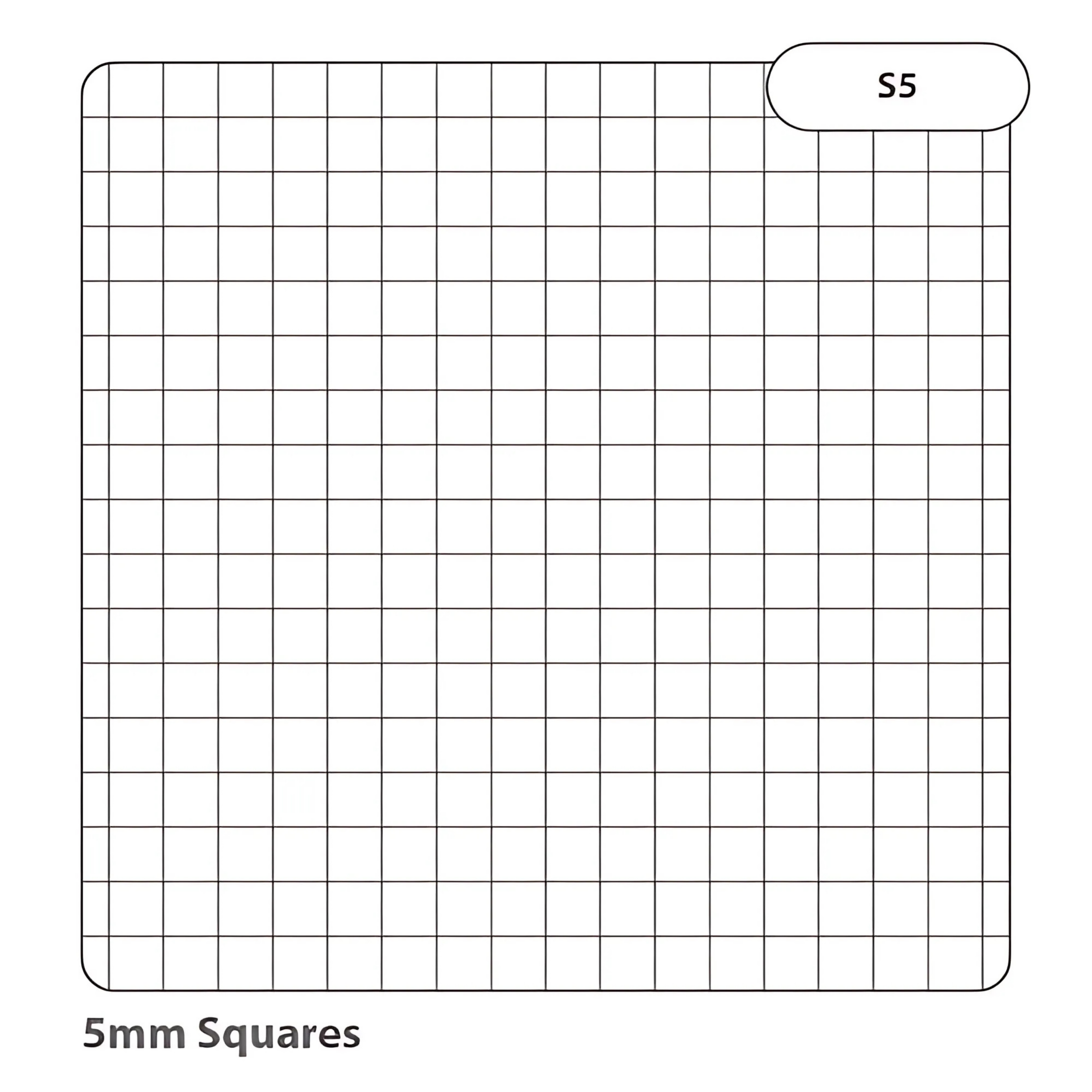 Exercise Book 9x7 Inch – 5mm Squared – 80 Pages – Pack of 100