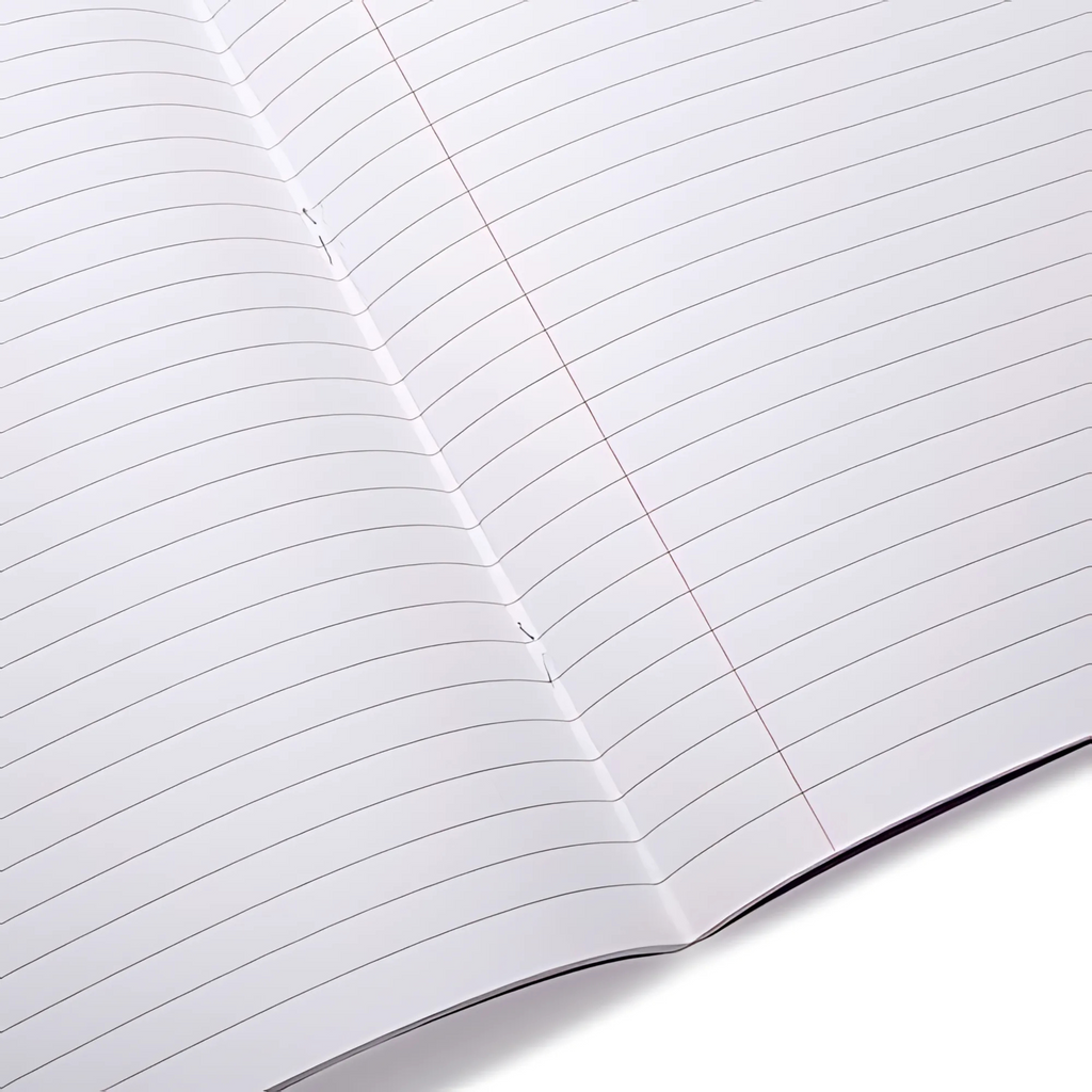 Exercise Book 9x7 Inch – 8mm Ruled with Margin – 80 Pages – Pack of 100