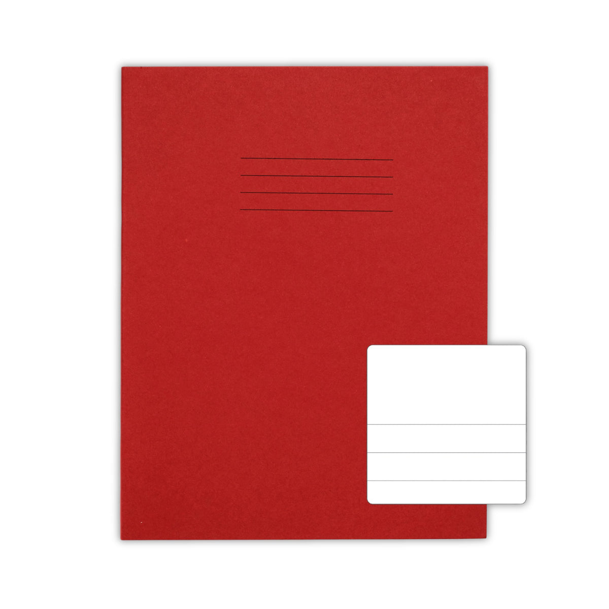 Exercise Book 9x7 - 32 page, Half Plain Half 15mm Lined - Pack of 100