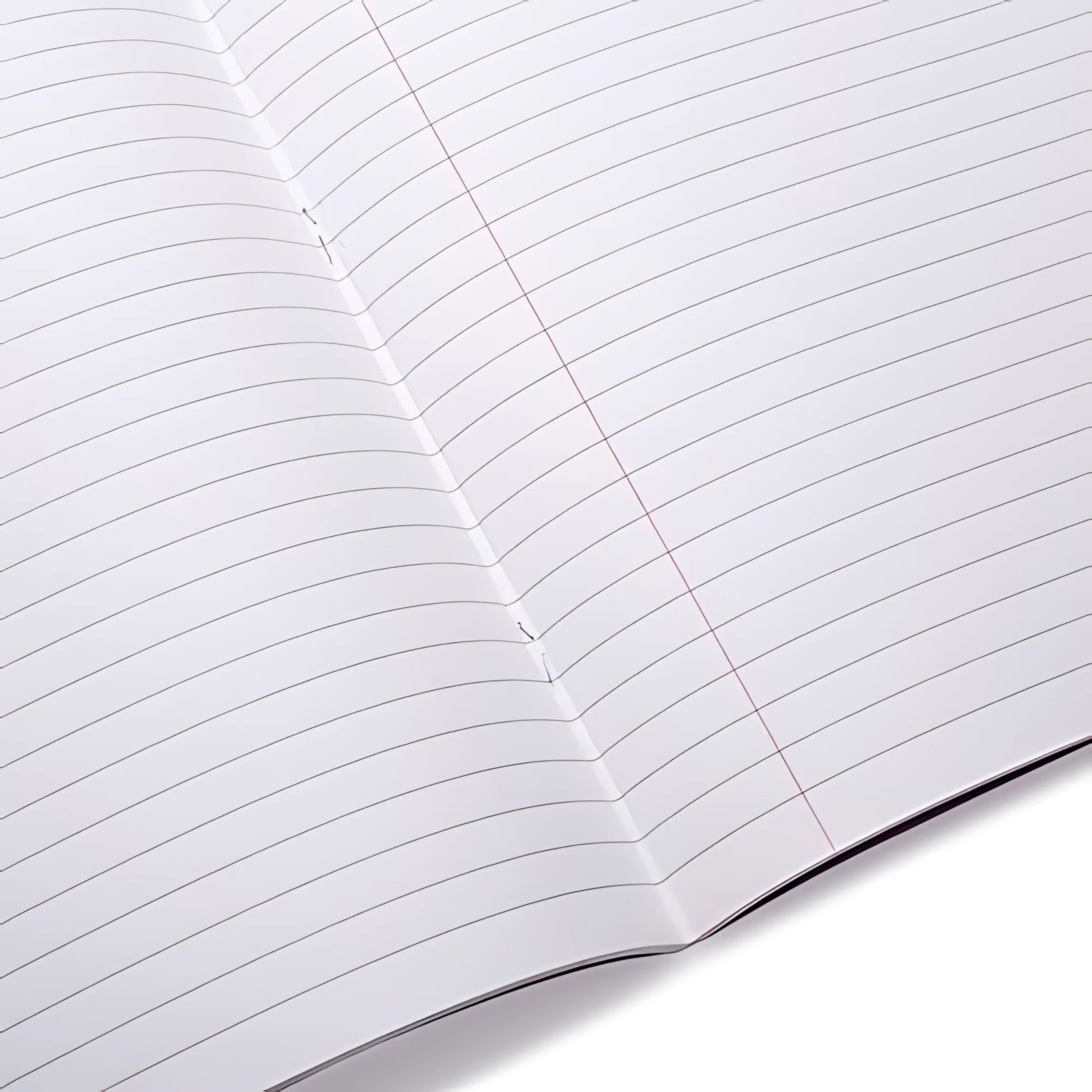 Exercise Book A4+ – 8mm Ruled with Margin –  80 Pages – Pack of 50