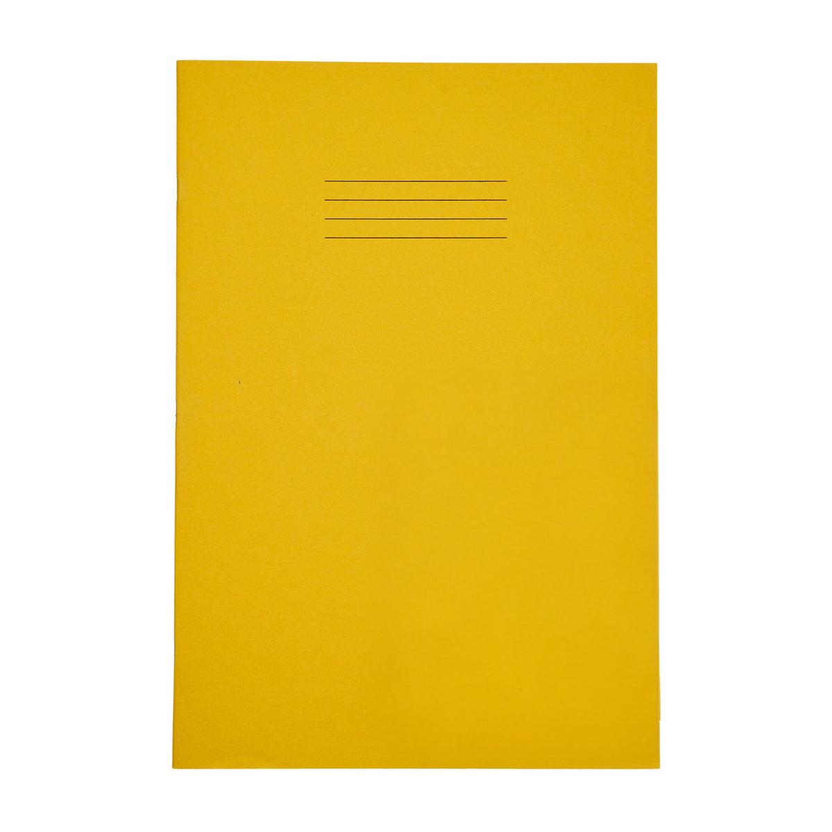 SEN A4 Exercise Books, 10mm Squared, Yellow – Pack of 10