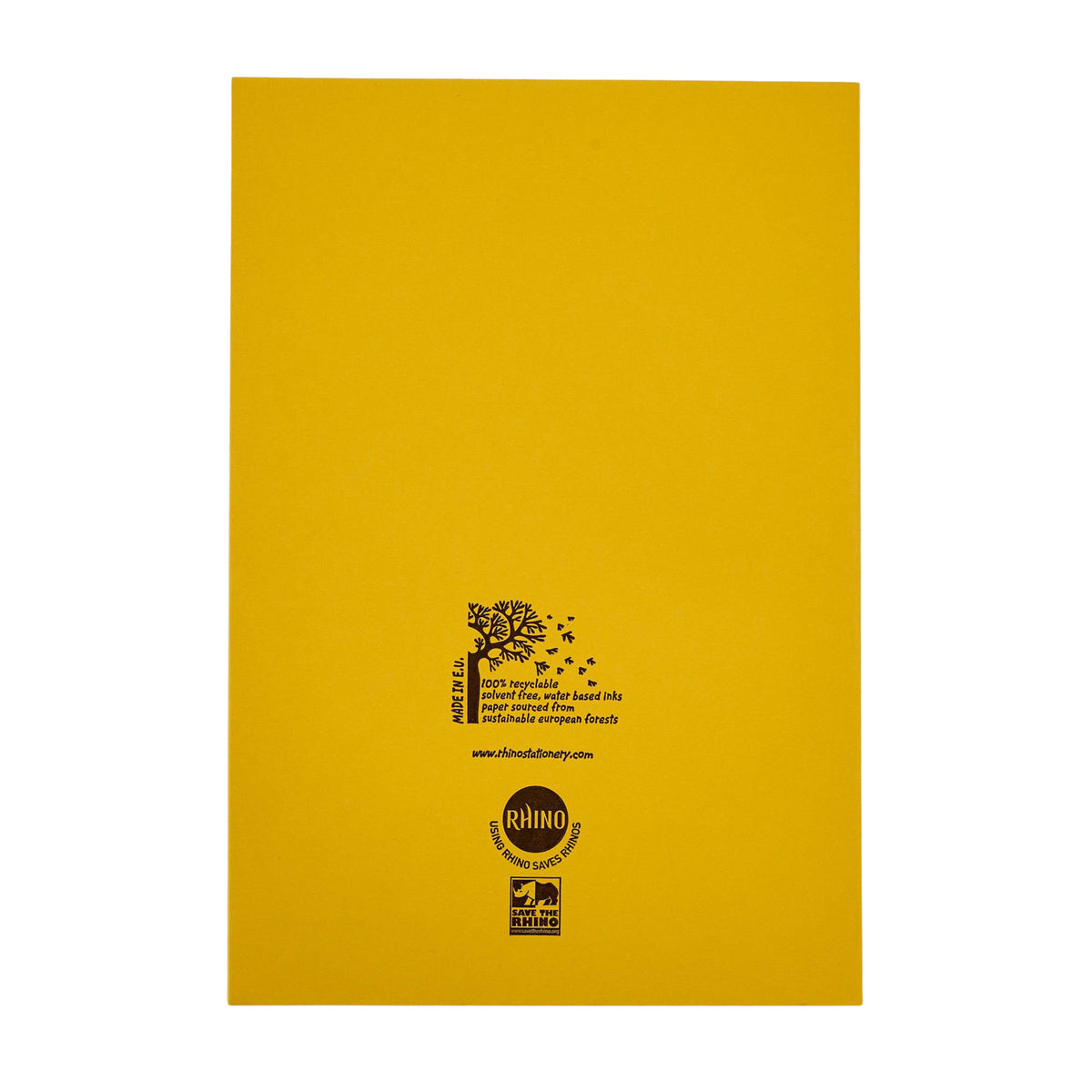 SEN A4 Exercise Books, 10mm Squared, Yellow – Pack of 10