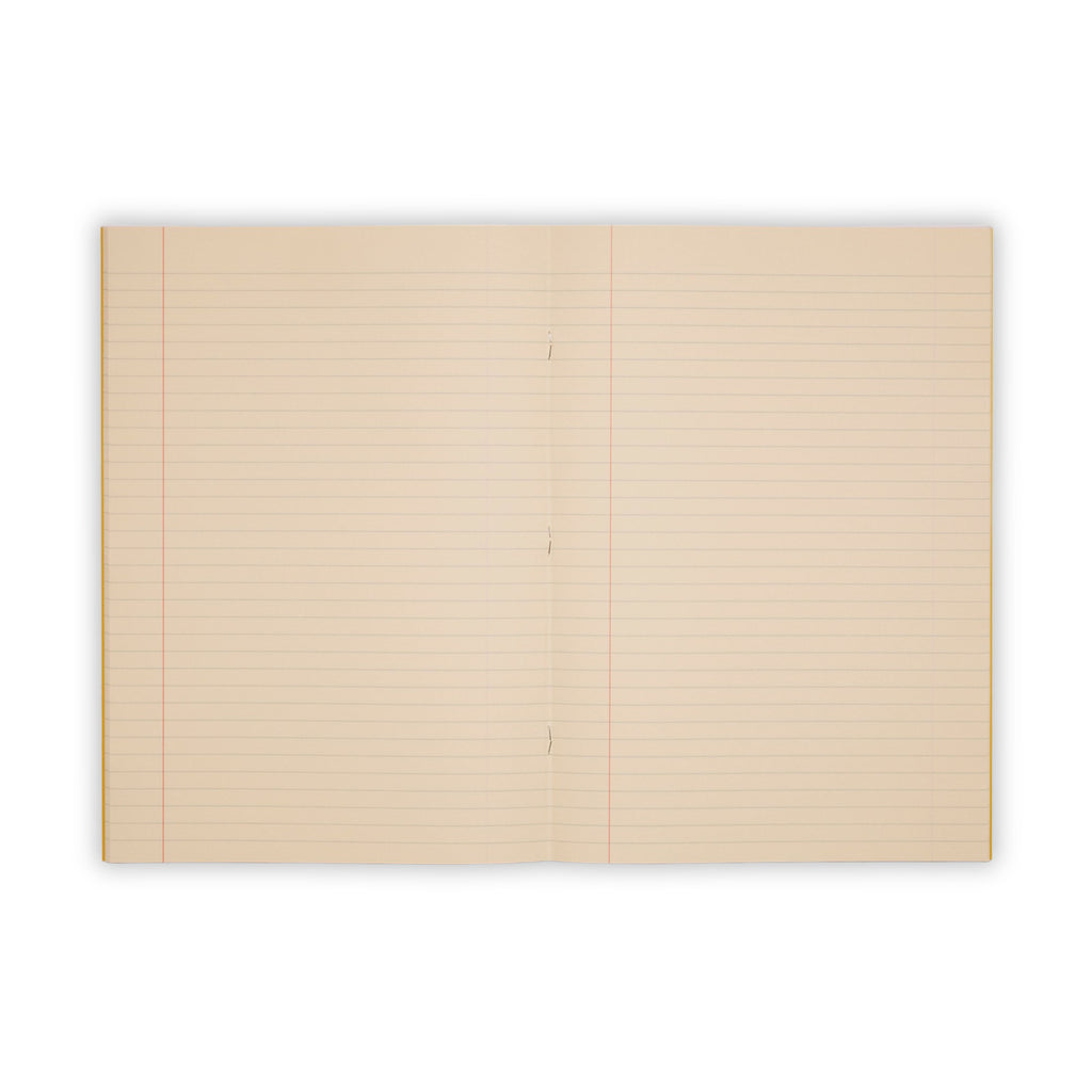 SEN A4 Exercise Books, 8mm Feint, Yellow – Pack of 10