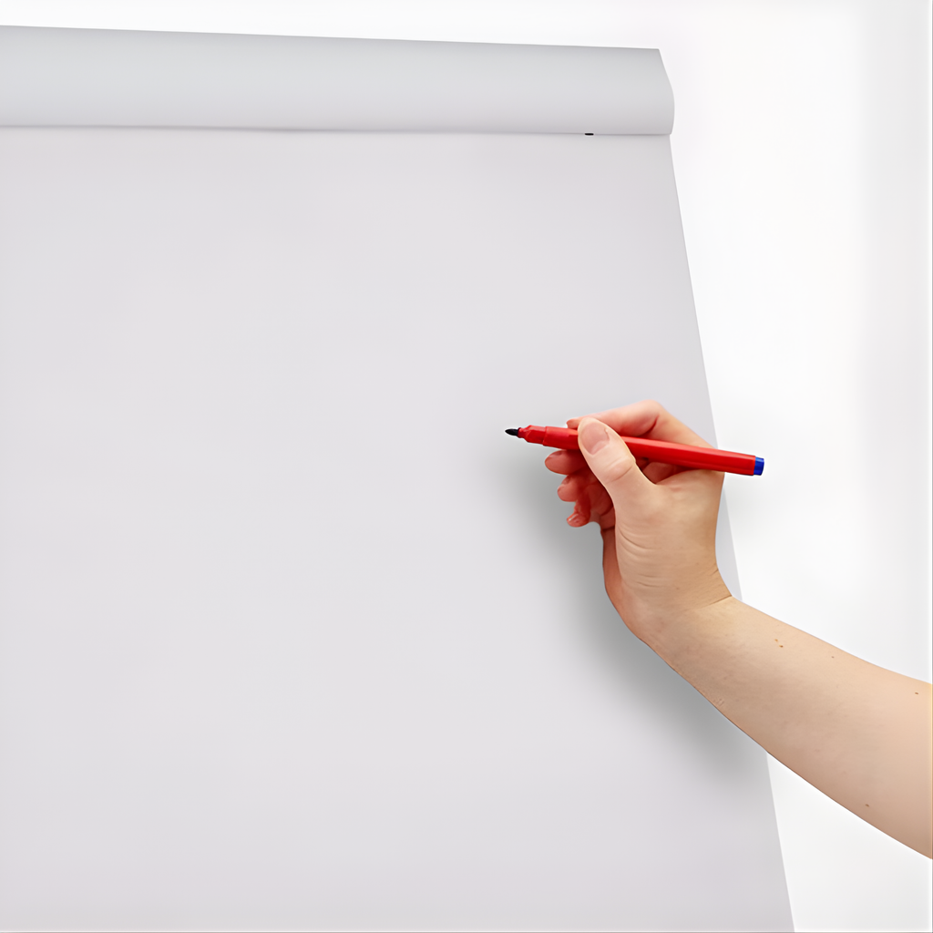 FlipChart Pad A1 (800 x 580) 40 Leaf Plain -  Pack of 5