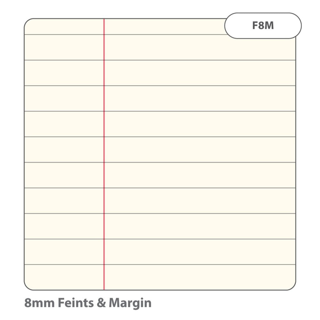 SEN A4 Exercise Books, 8mm Feint, Yellow – Pack of 10