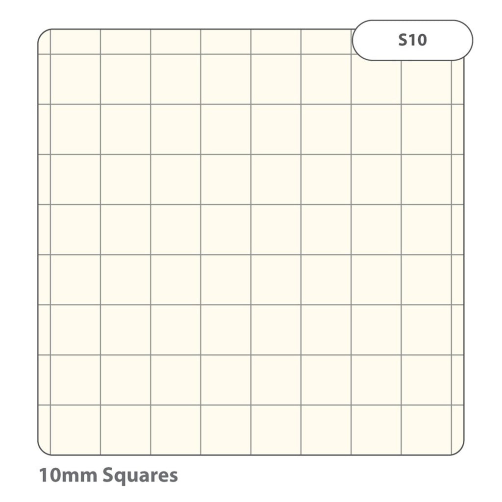 SEN A4 Exercise Books, 10mm Squared, Yellow – Pack of 10