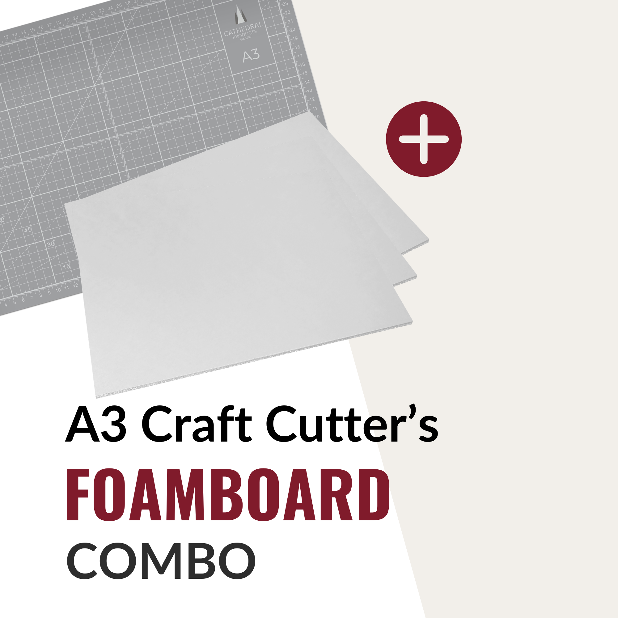 Craft Cutter's Foamboard Combo - A3