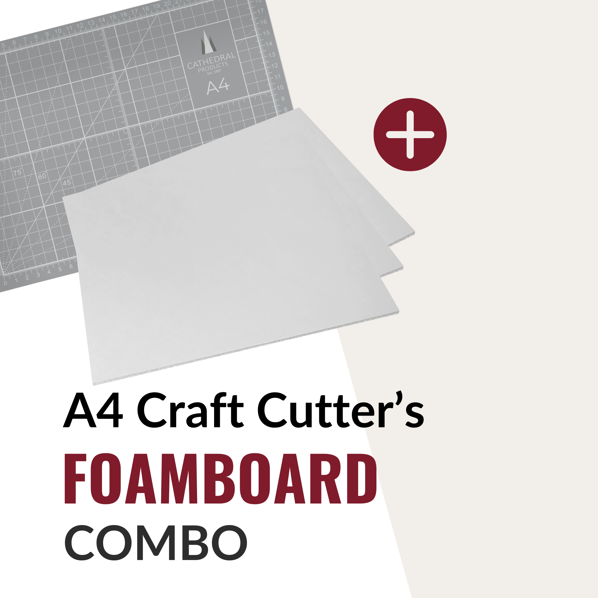 Craft Cutter's Foamboard Combo - A4