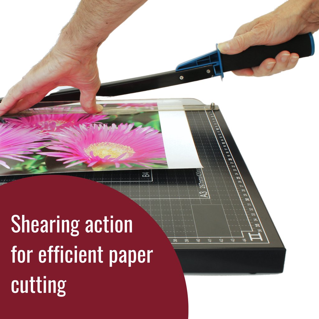A3 Paper Guillotine Cutter with Metal Base