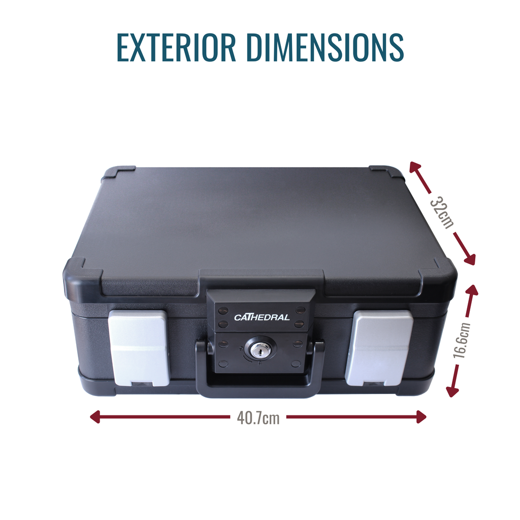 DSBA4 UL Certified Lockable A4 Fire & Waterproof Security Chest