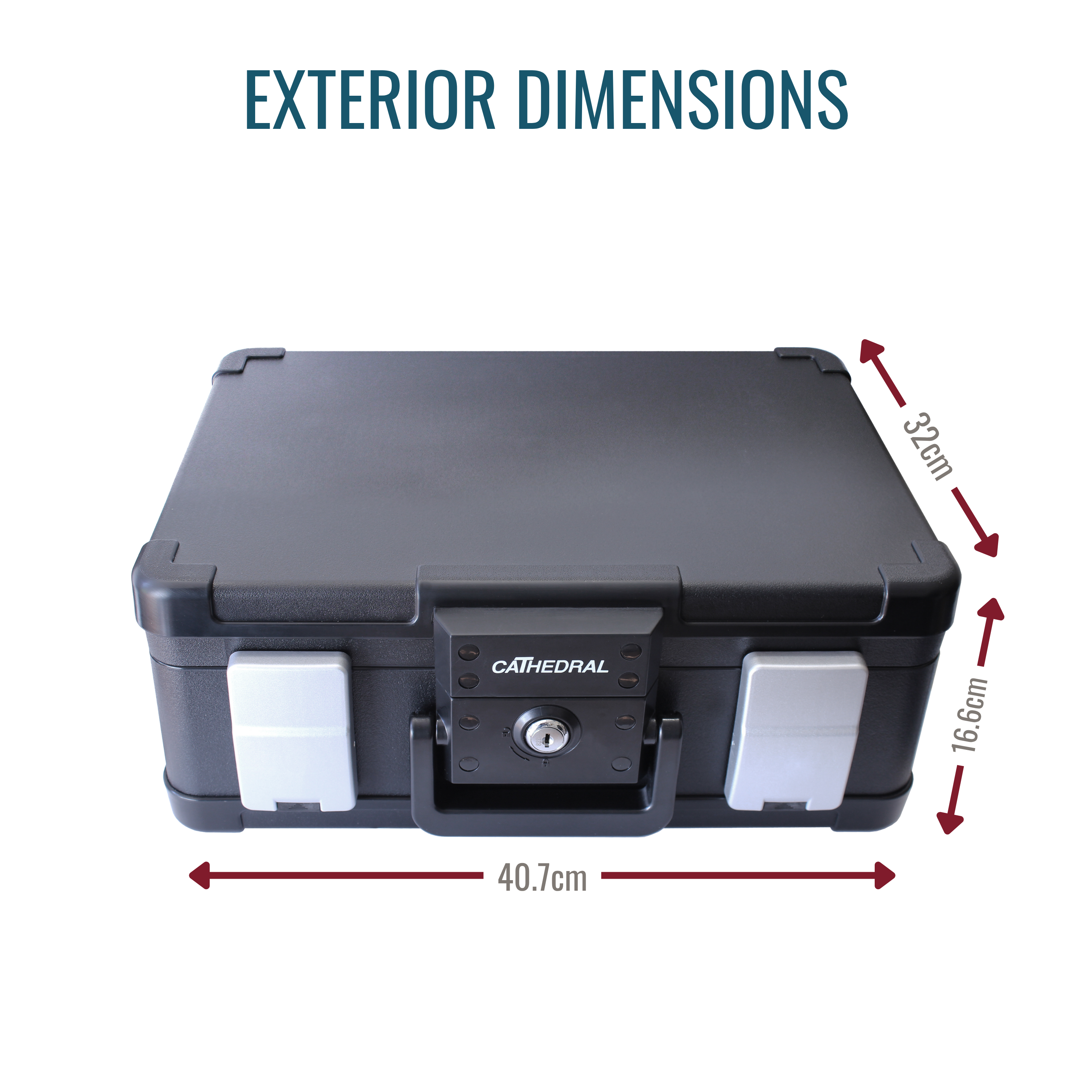 DSBA4 UL Certified Lockable A4 Fire & Waterproof Security Chest