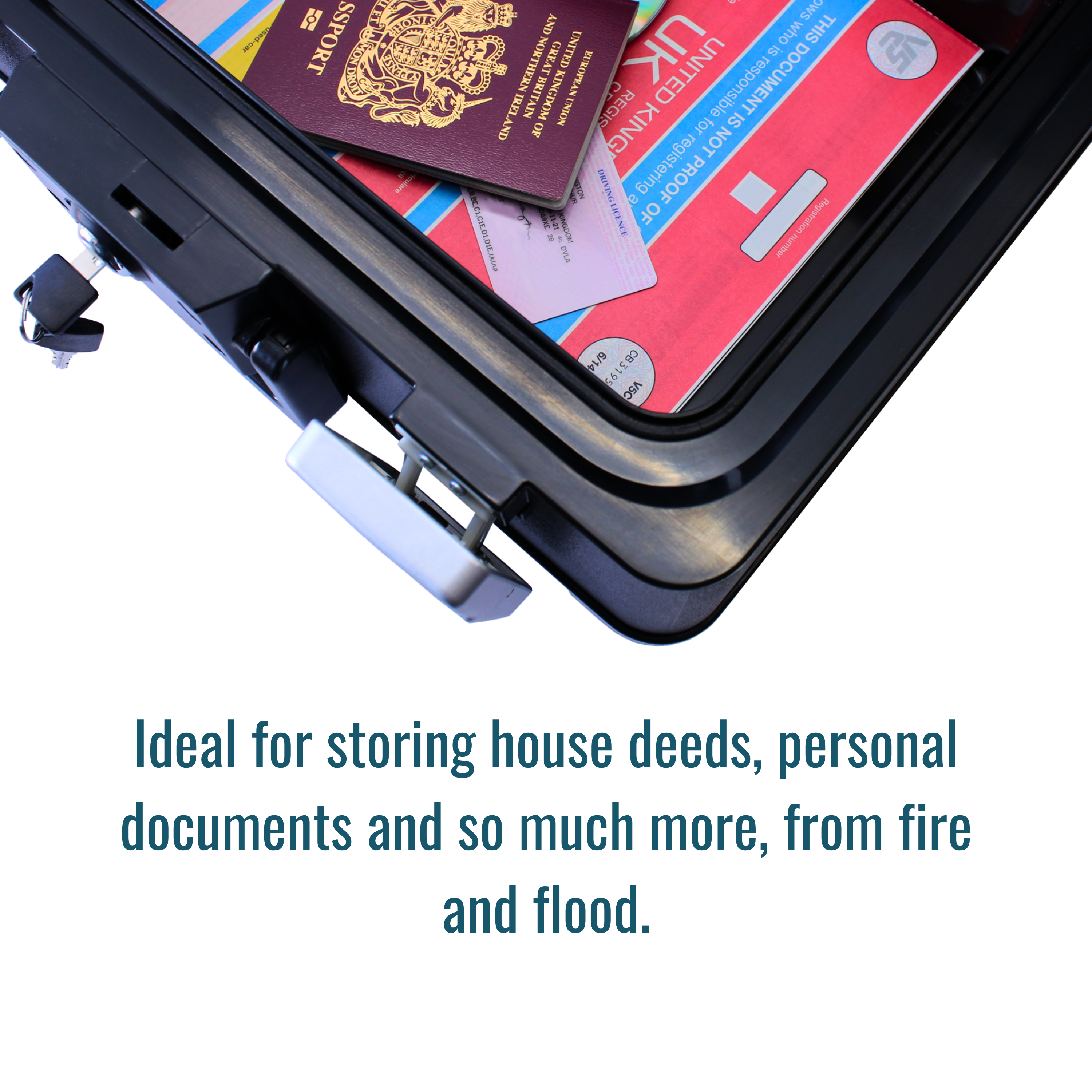 DSBA4 UL Certified Lockable A4 Fire & Waterproof Security Chest