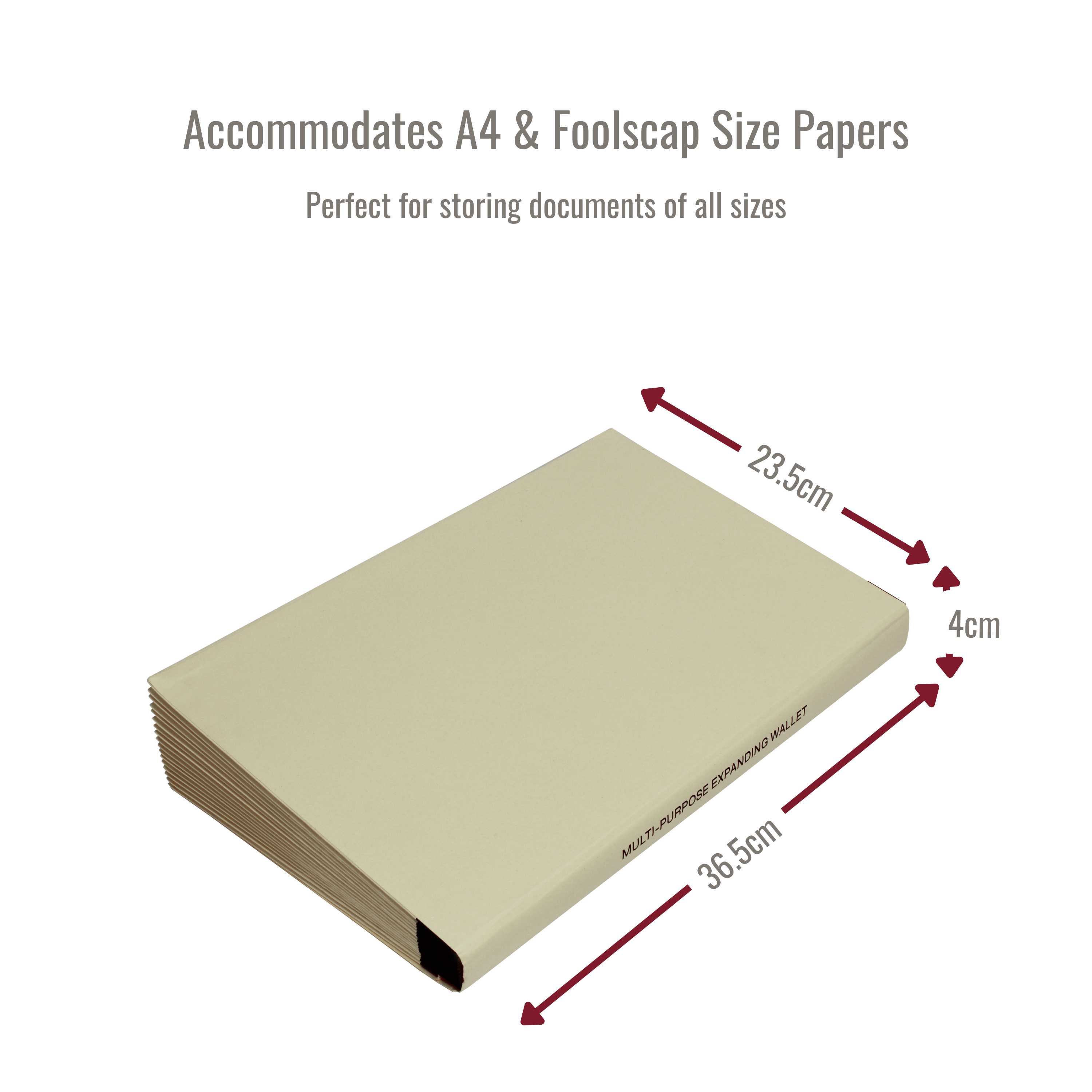 Multi-Purpose 16 Pocket Manila Expanding File