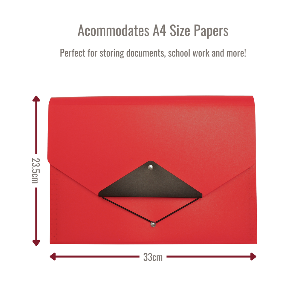 13 Pocket Triangle Flap Expanding File
