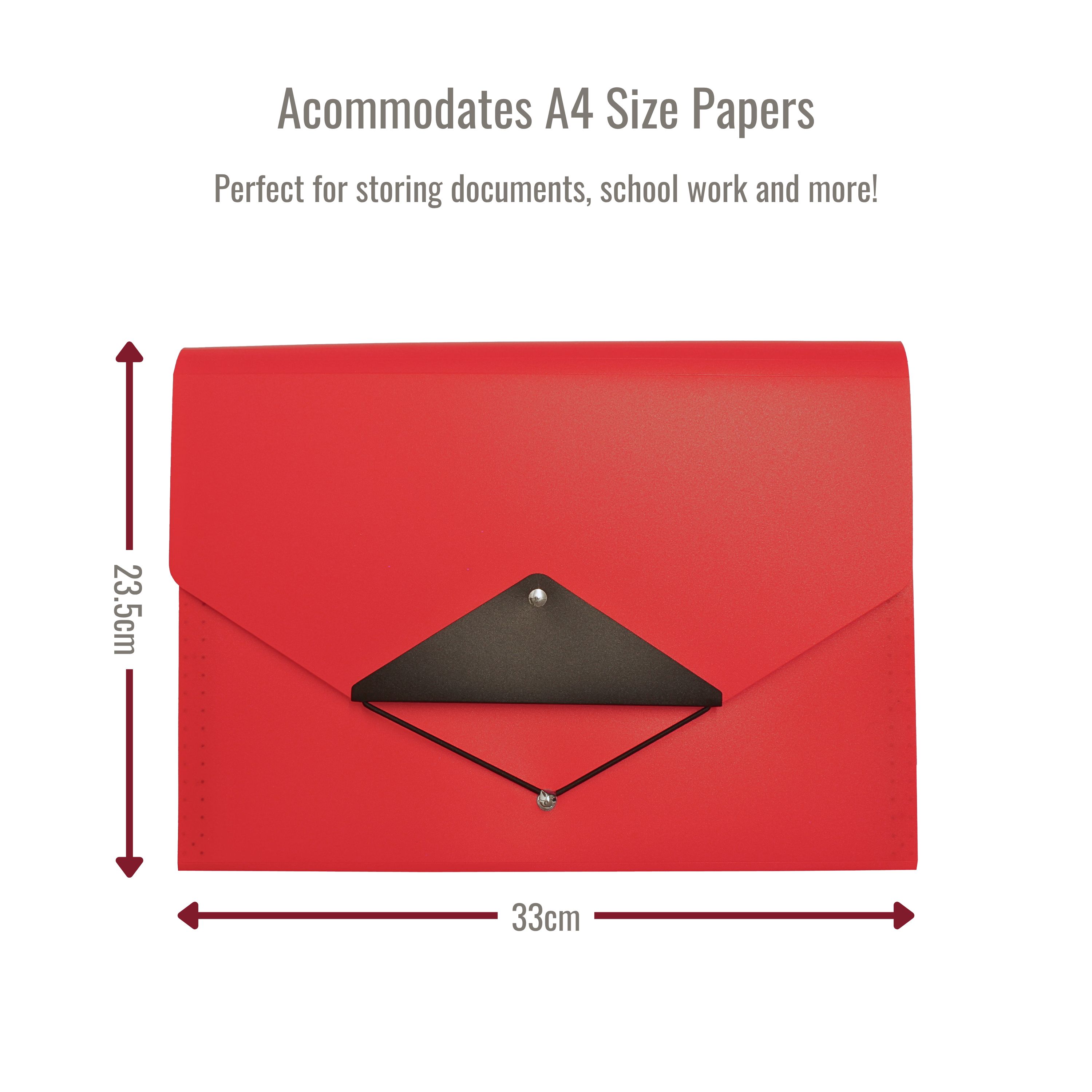 13 Pocket Triangle Flap Expanding File