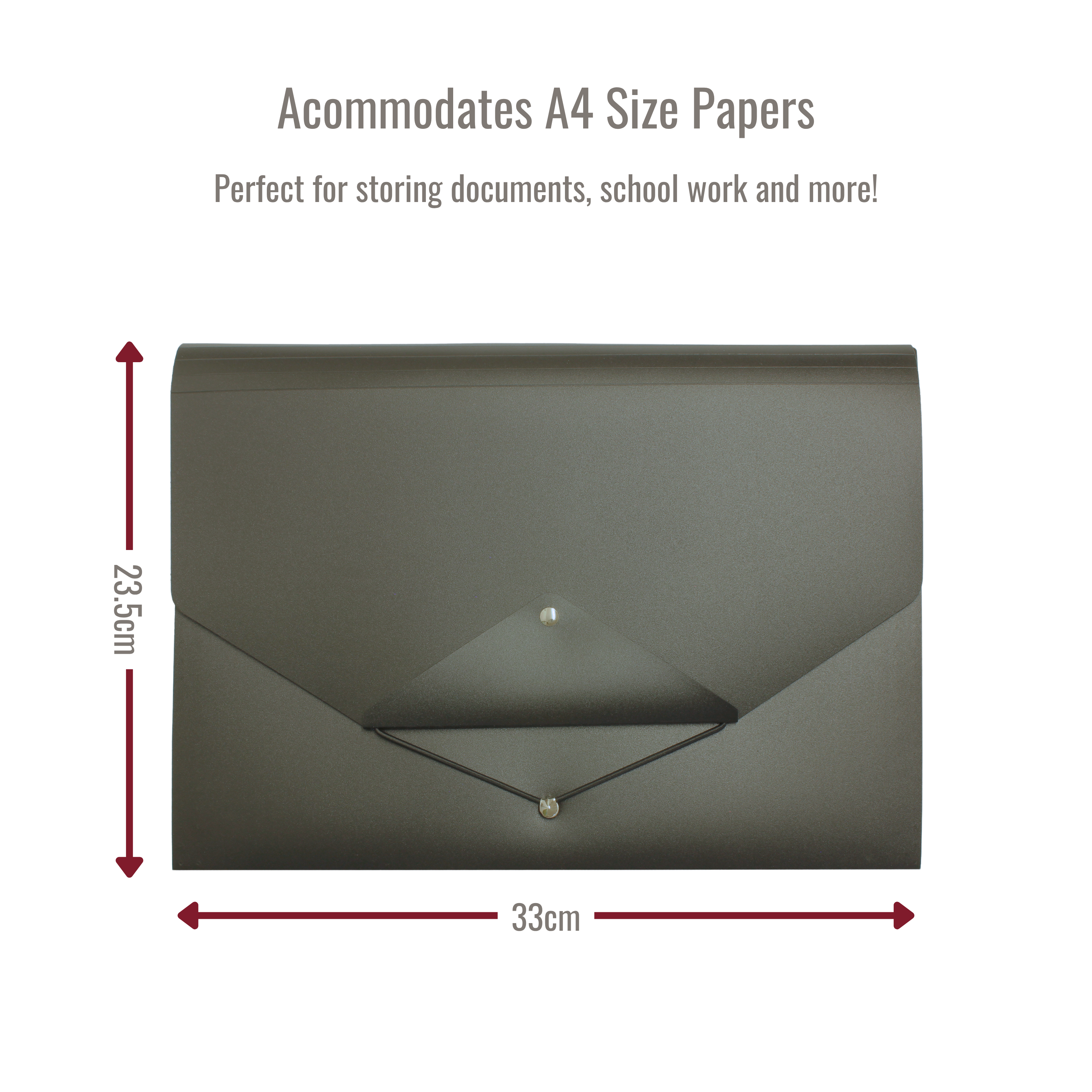 13 Pocket Triangle Flap Expanding File
