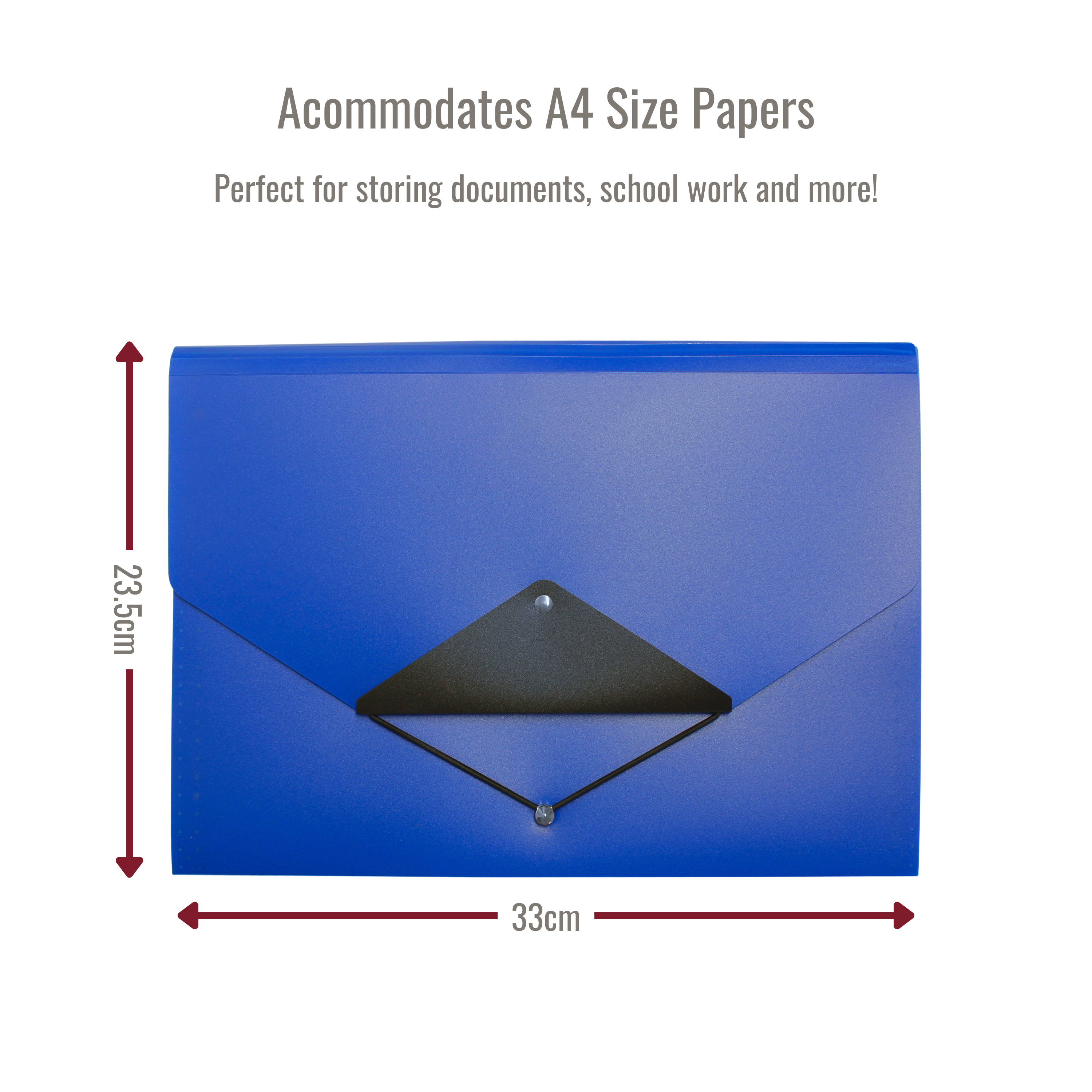 13 Pocket Triangle Flap Expanding File