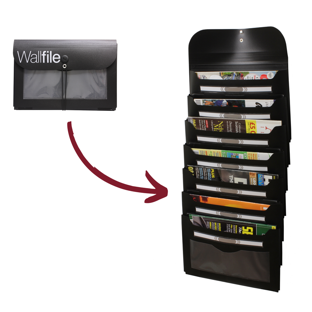7 Pocket Expandable Wall File and Portable Organizer