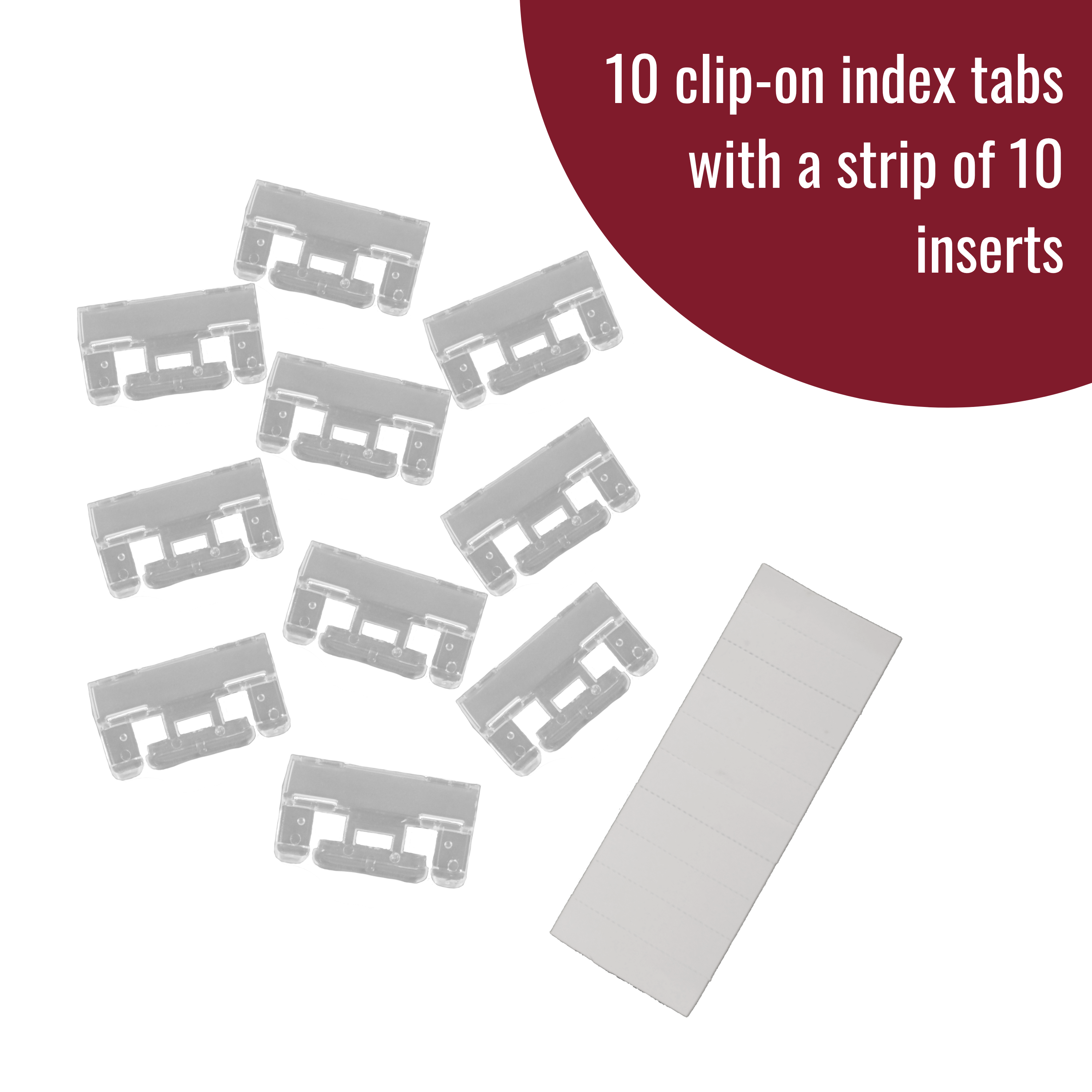Filing Tabs and Inserts