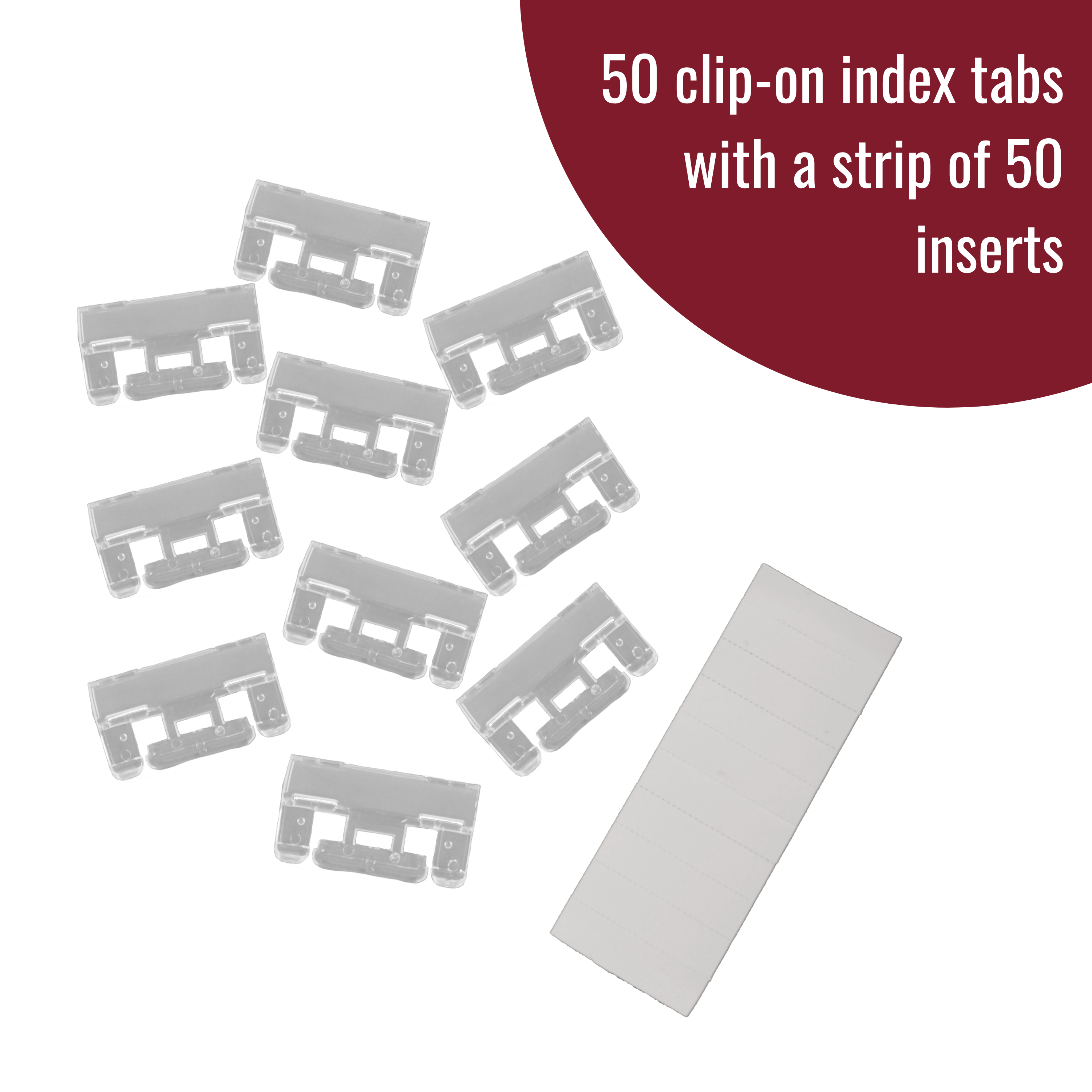 Filing Tabs and Inserts