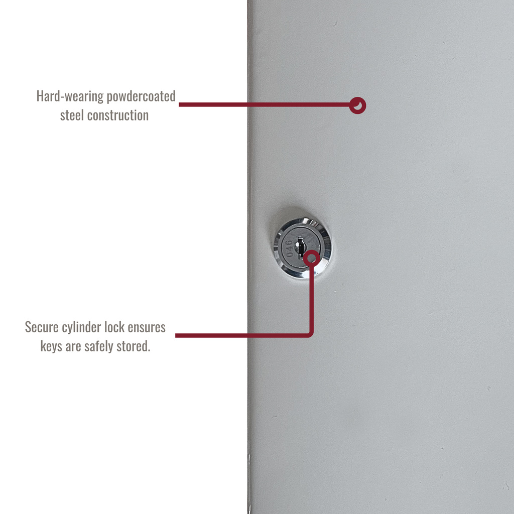 160 Key Capacity Lockable & Wall Mountable Key Cabinet