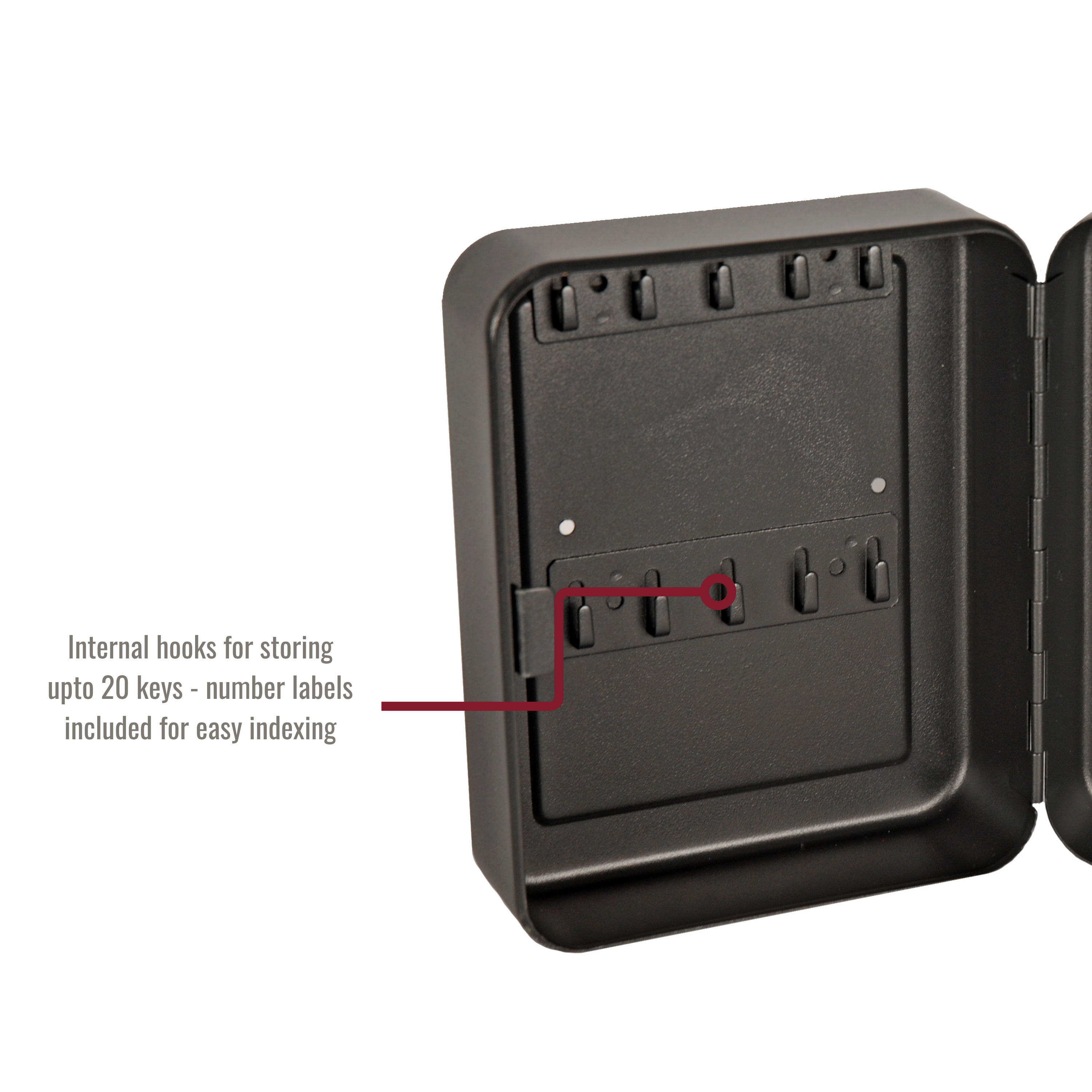 20-Key Capacity Combination Lock Key Cabinet