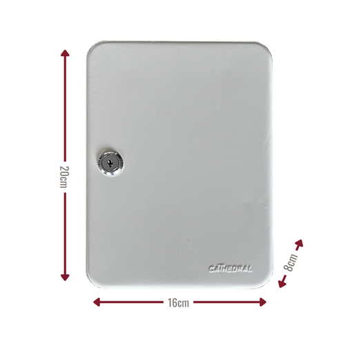20 Key Capacity Lockable & Wall Mountable Key Cabinet
