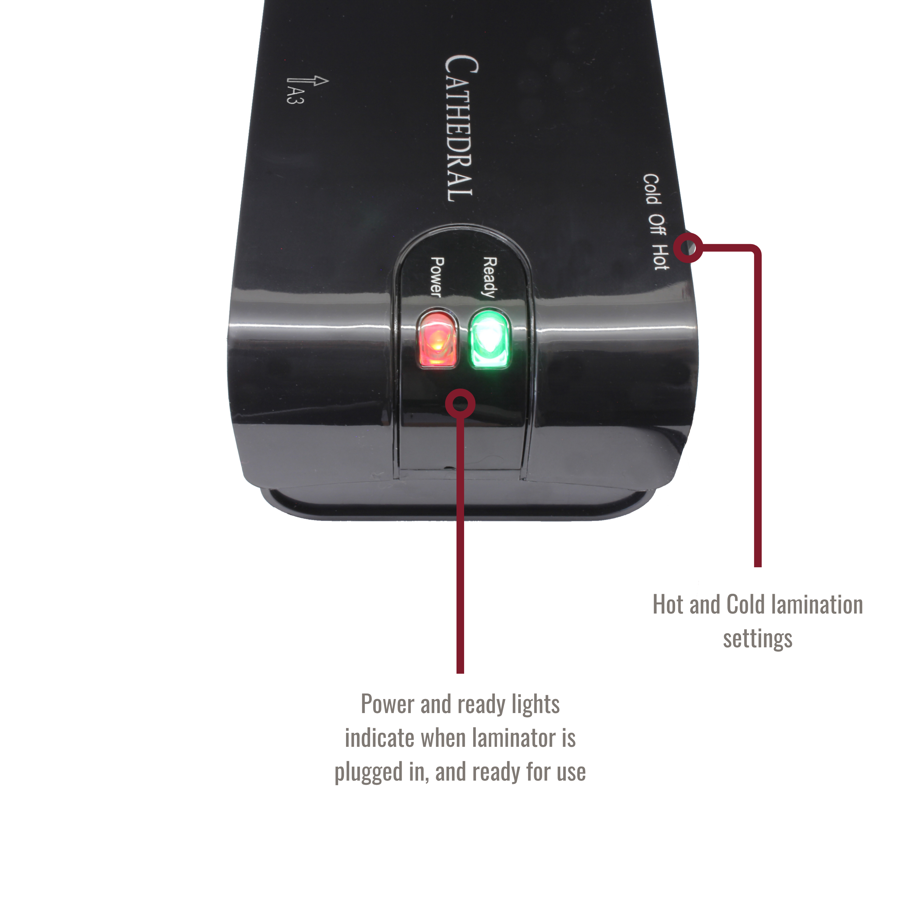 A3 Laminator - With Fast Warm Up & Jam Release