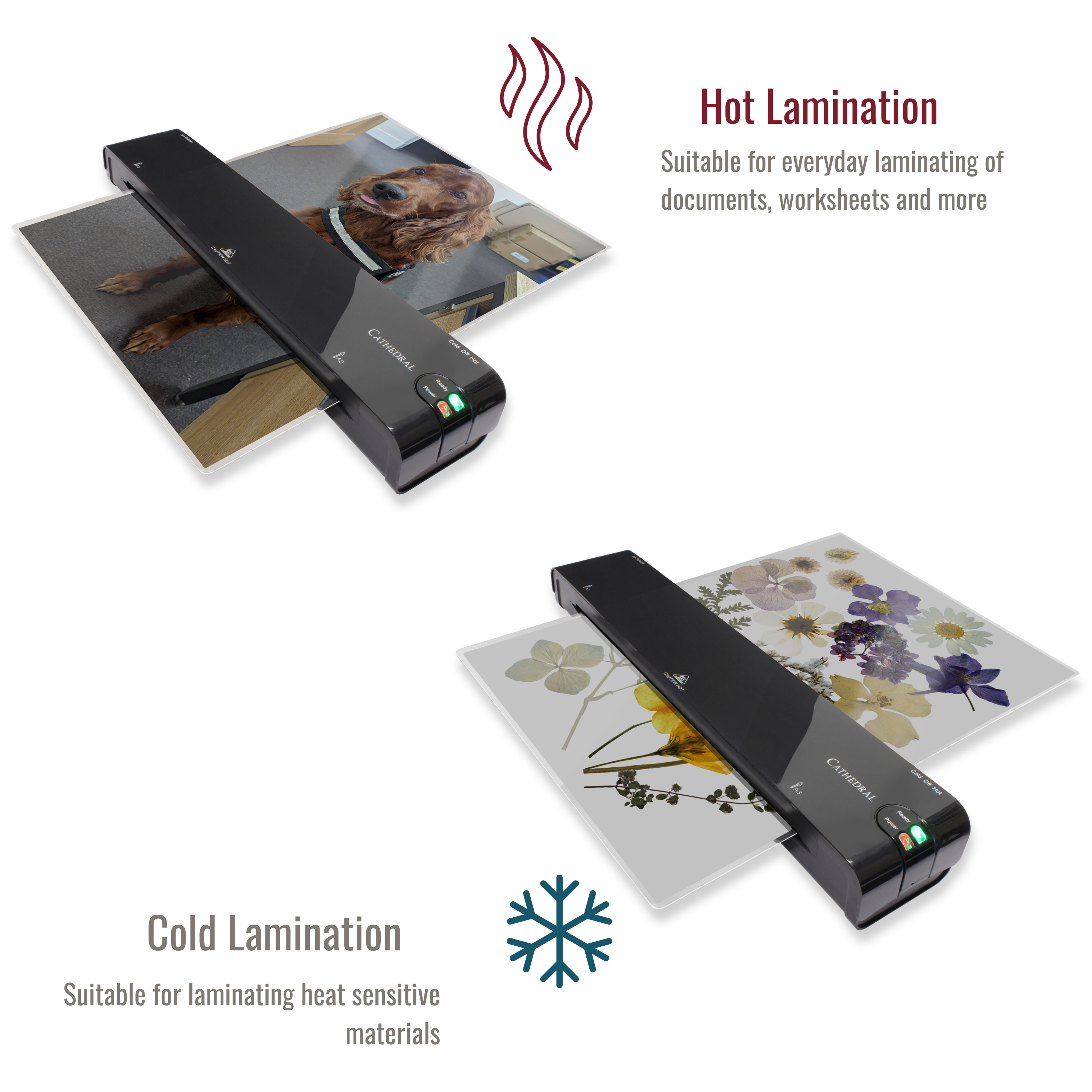 A3 Laminator - With Fast Warm Up & Jam Release