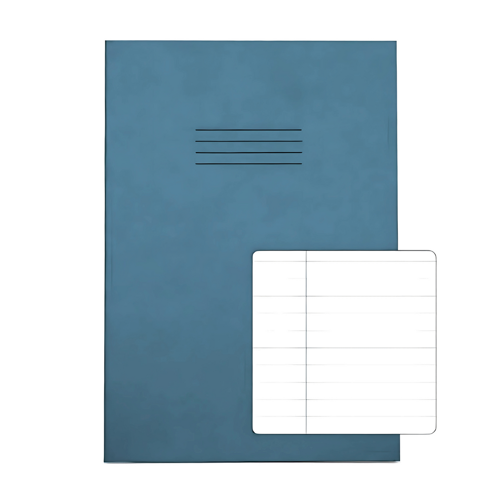 Exercise Book A4+ – 8mm Ruled with Margin –  80 Pages – Pack of 50