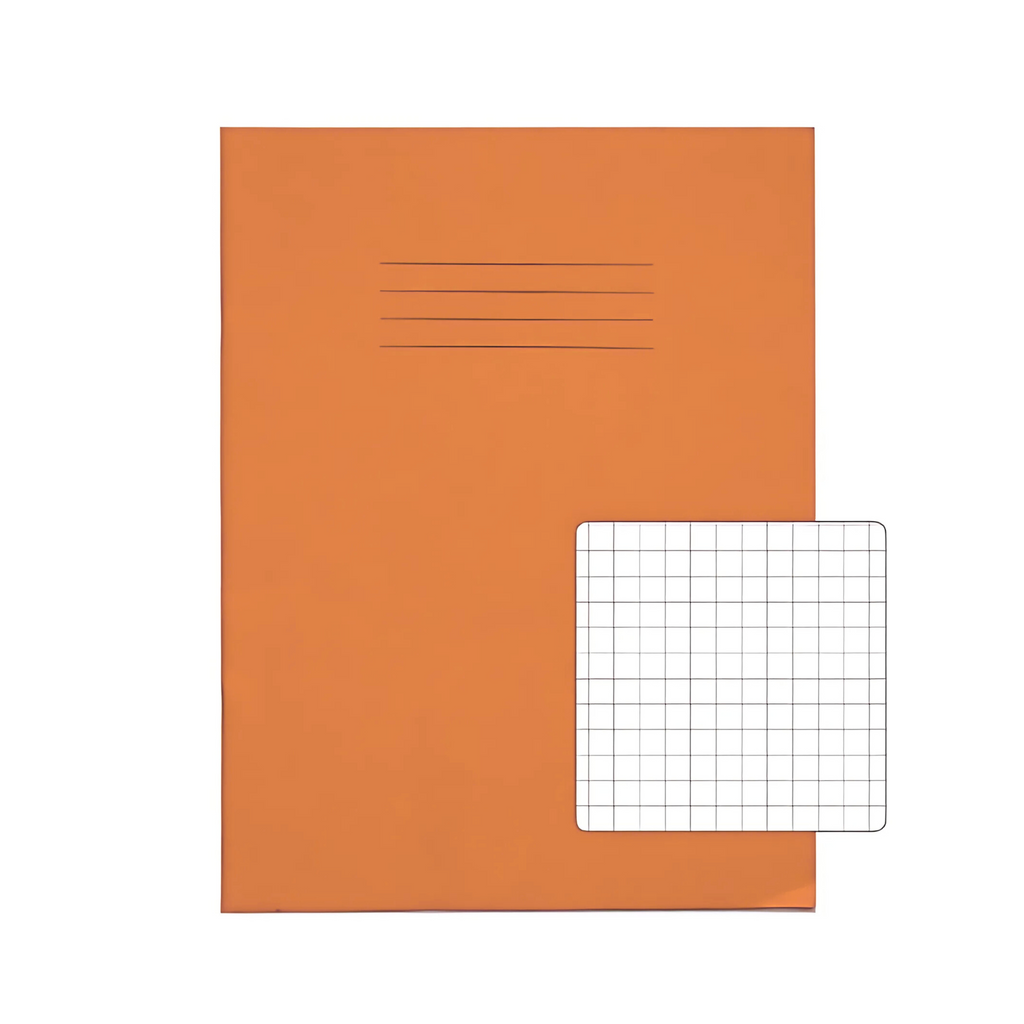 Exercise Book 9x7 Inch – 7mm Squared – 80 Pages – Pack of 100