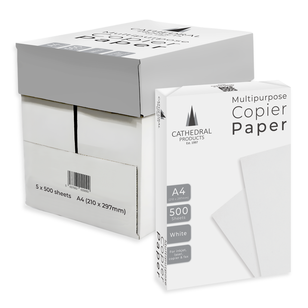 Cathedral Products A4 Copier Paper 70gsm – 5 Reams
