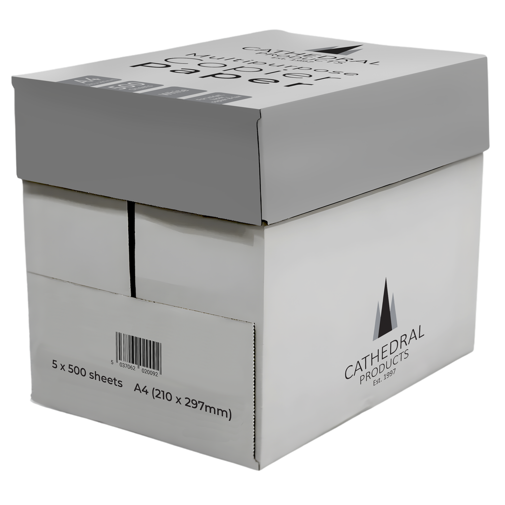 Cathedral Products A4 Copier Paper 70gsm – 5 Reams