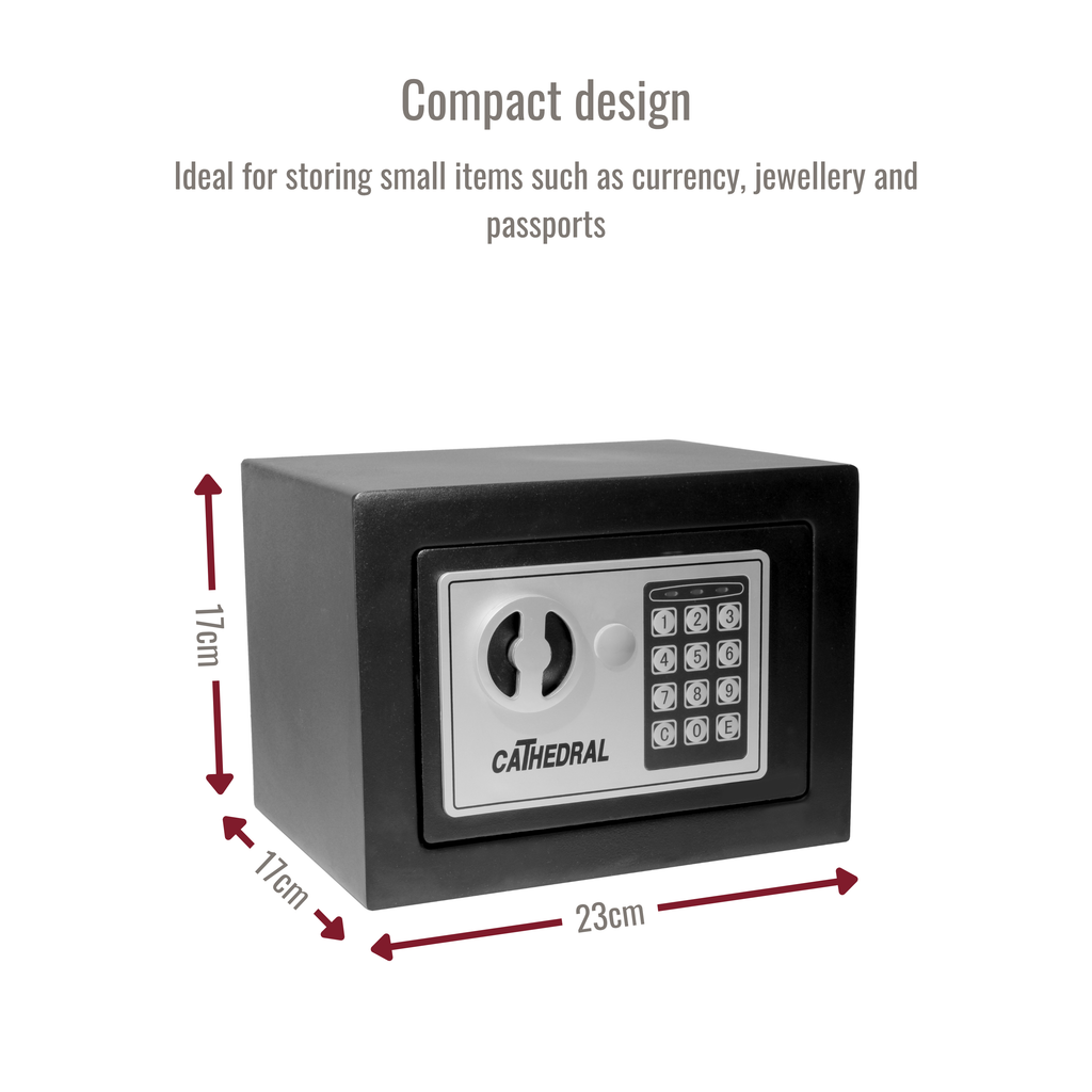 EA15 5 Litre Electronic Digital Safe with Manual Override