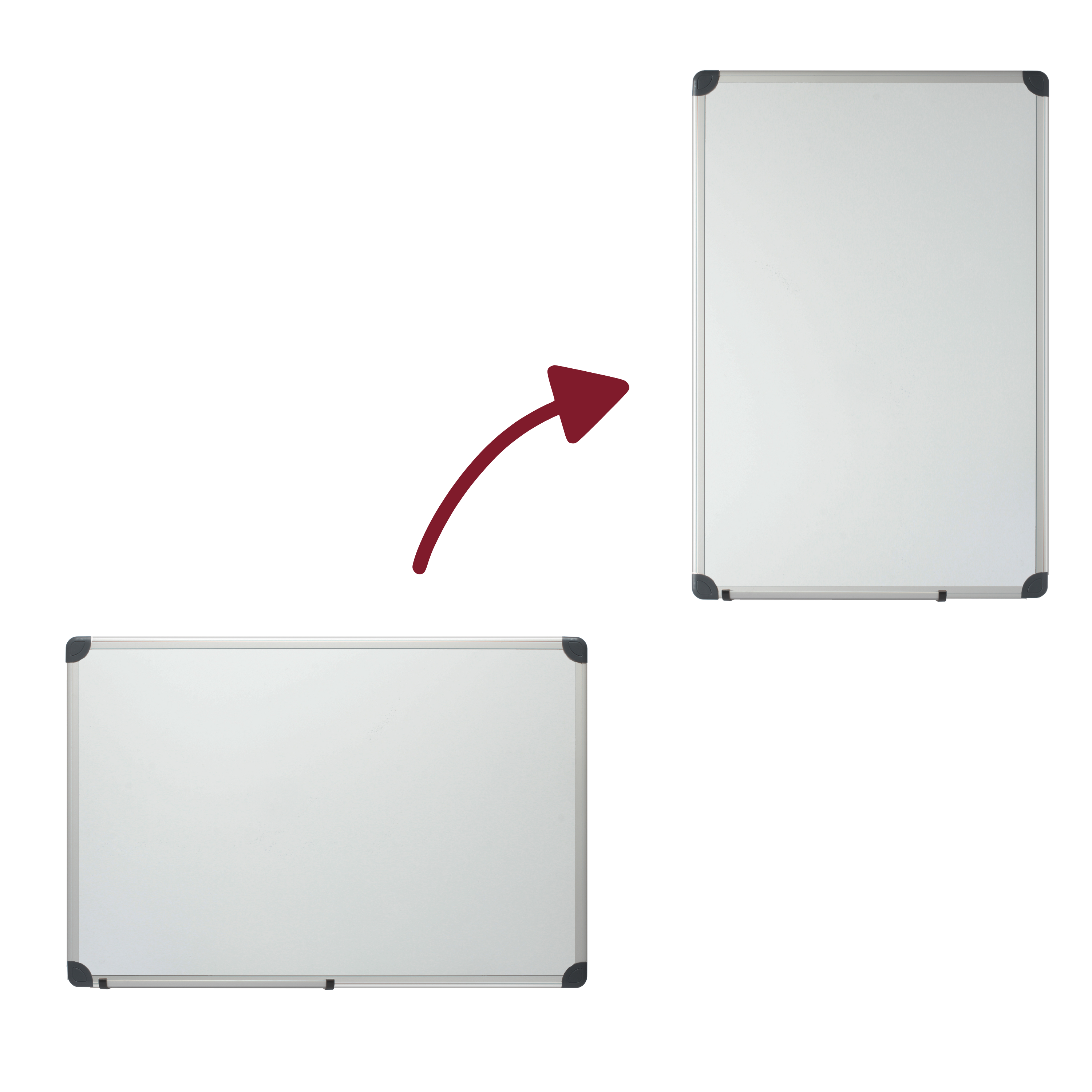 Magnetic Dry Erase Board with Accessories - 45x60cm