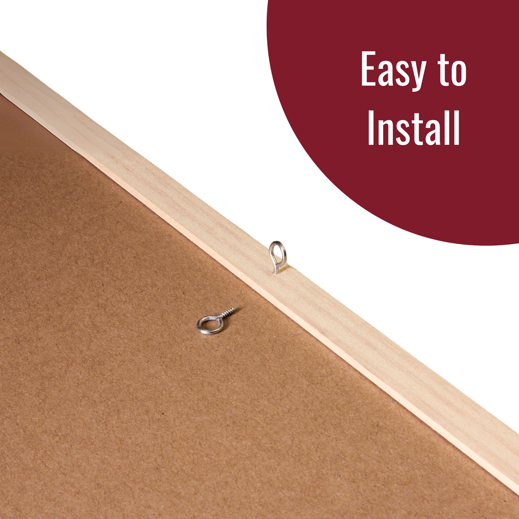 Dry Erase & Cork Combination Noticeboard - 60x80cm