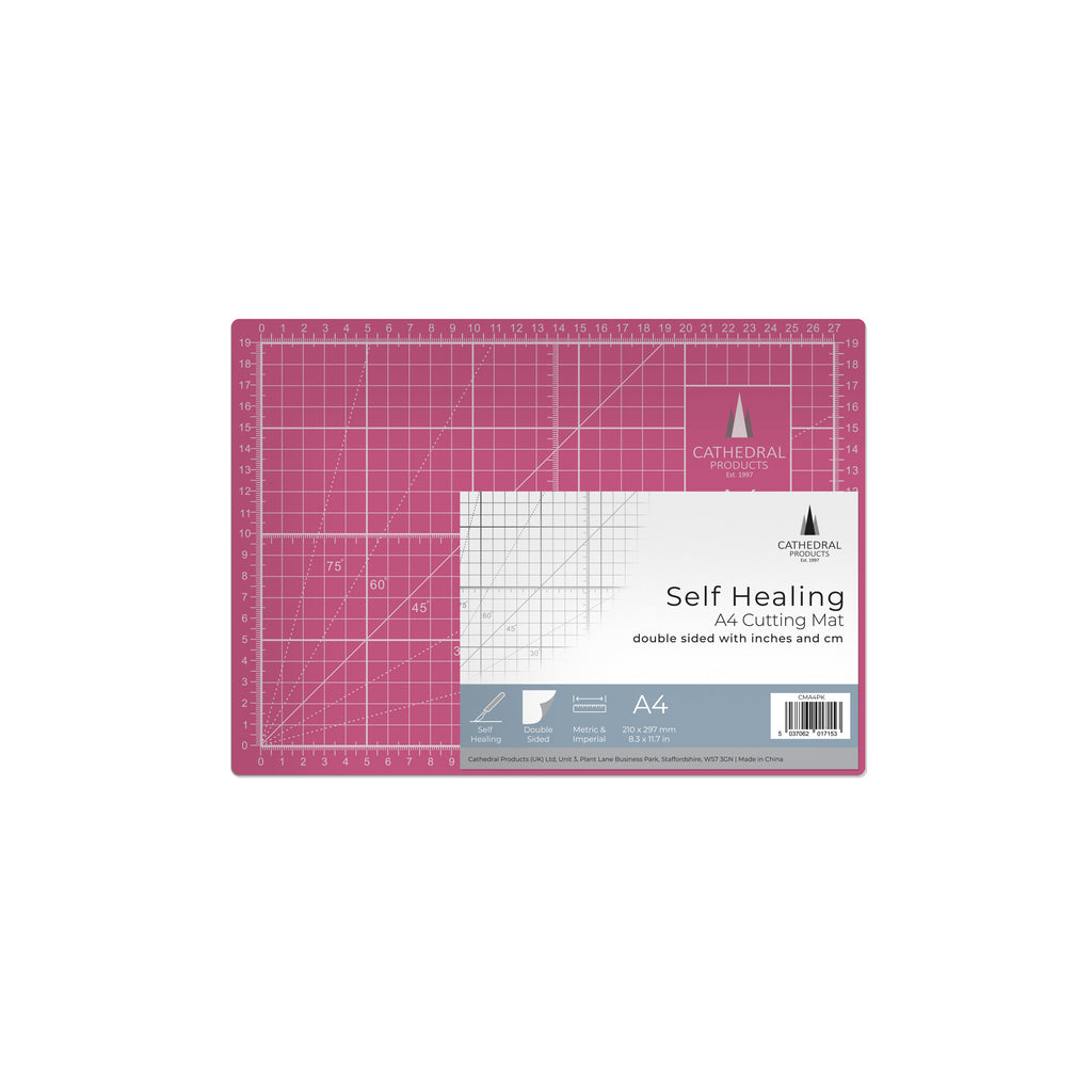 A3 Grey Double-Sided Self-Healing Cutting Mat (420 × 300 mm)