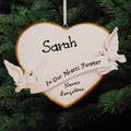 In Our Hearts – Personalised Christmas Memorial Decoration